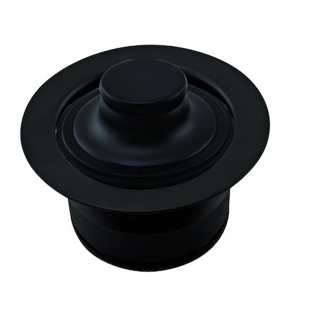 Westbrass 3-1/2" Brass EZ Mount Disposal Flange and Stopper D2105-62